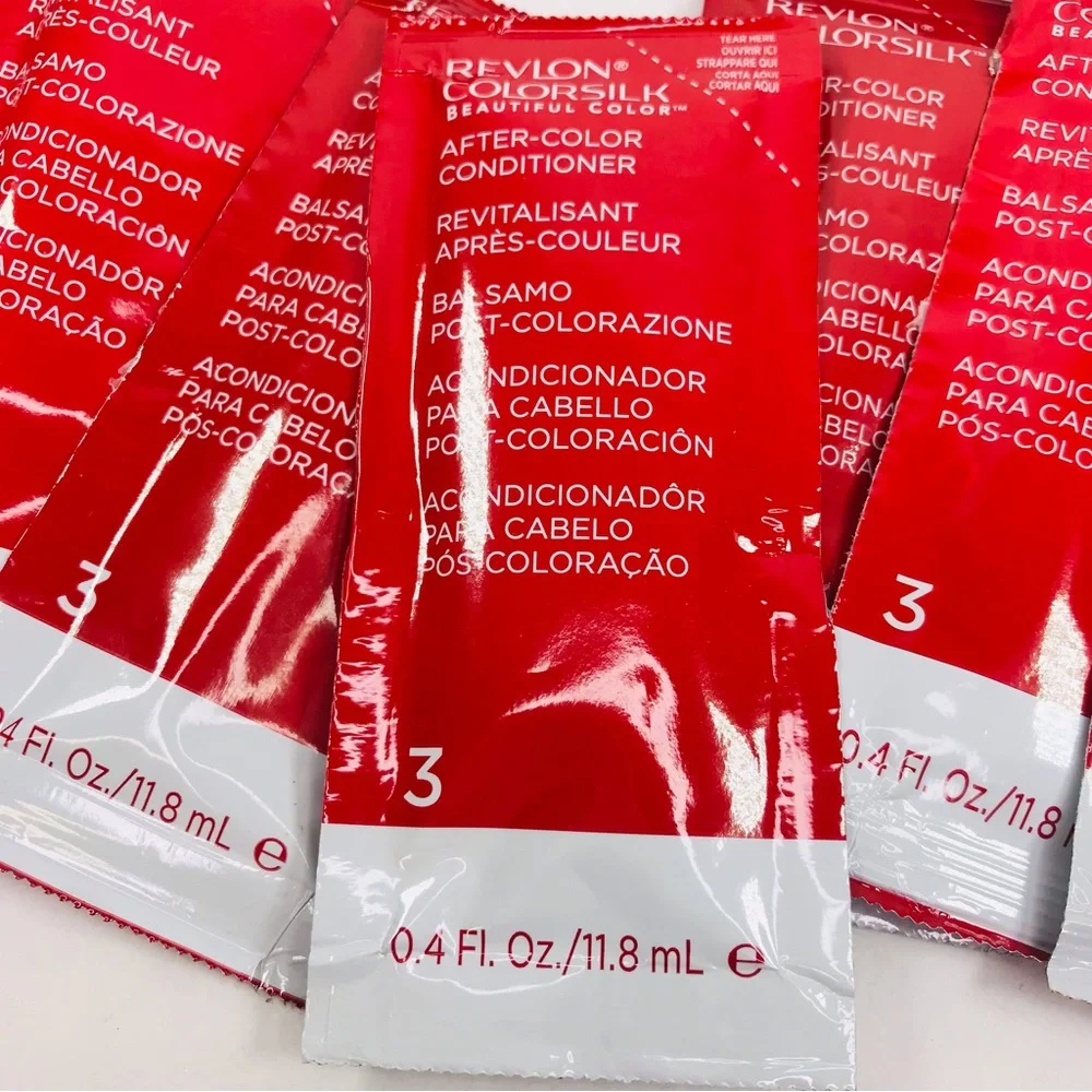 Revlon Color Silk After Color Conditioner Step #3 New 0.4 fl oz Lot of 20
